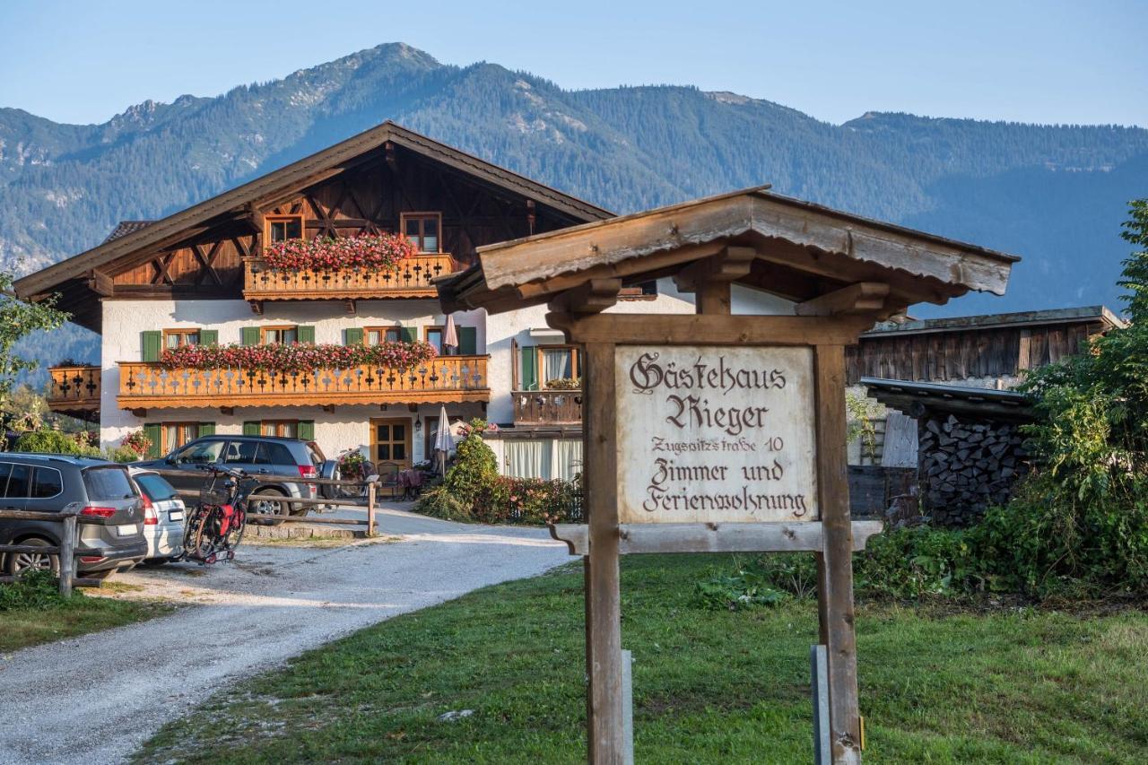 גראינאו Ferienwohnung Zugspitze מראה חיצוני תמונה